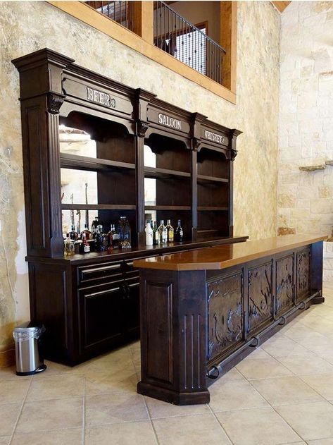 Cave Diy, Zigarren Lounges, Saloon Bar, Saloon Decor, Old West Saloon, Western Bar, Whiskey Room, Western Saloon, Cozy Bar