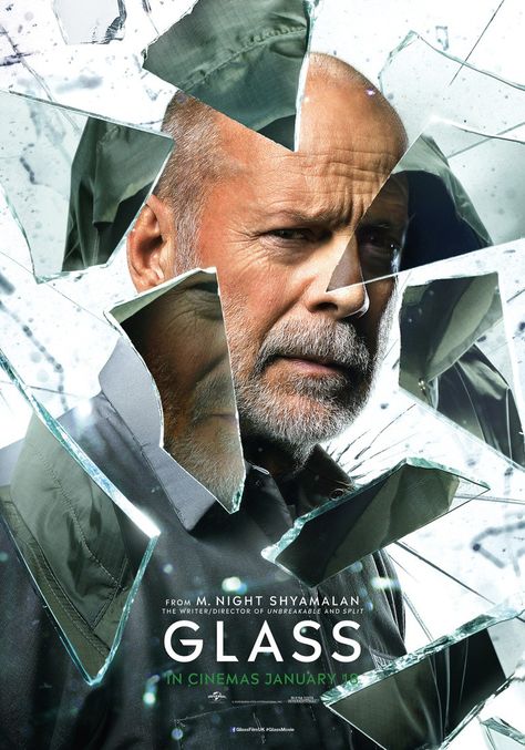 Glass Modern Movie Posters, M.night Shyamalan, Glass Movie, Night Shyamalan, Photo Star, Poster Movie, Movie Posters Design, Movie Images, Keys Art