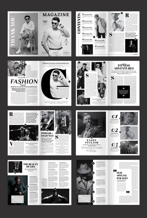 Indesign Page Layout Ideas, Magazine Layout Design Black And White, Wired Magazine Design, Magazine Type Layout Design, Artistic Magazine Layout, Magazine Articles Layout, Streetwear Magazine Layout, Music Editorial Design, Inside Book Design Layout