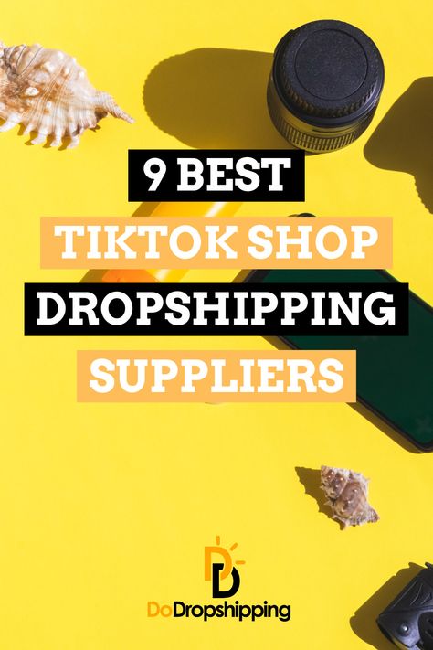 Join the TikTok selling hype! In this article, we share the 9 best dropshipping suppliers that you can use to sell products on TikTok Shop.  Click the Pin to learn more! Dropshipping Apps, Best Dropshipping Products, Dropshipping Products To Sell, Dropshipping Website, Digital Retail, Dropshipping Suppliers, Dropshipping Products, Ebay Account, Dropshipping Business