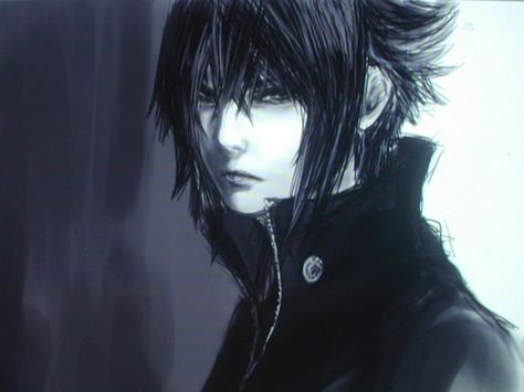 Gorgeous Noctis... Noctis Fanart, Final Fantasy Noctis, Ffxv Noctis, White Demon, Kiss Me Goodbye, Lucis Caelum, Noctis Lucis Caelum, Final Fantasy Xii, Crazy Fans