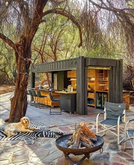 Roadside Cafe Design, Garden Cafe Design Outdoor Coffee Shop, Outdoor Cafe Design Low Budget, Container Restaurant, Farm Restaurant, Container Cafe, Outdoor Restaurant Design, Small Cafe Design, Container Bar