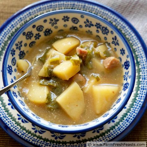 Potato And Sausage Soup, Potato Soup Vegan, Soup Sausage, Turnip Salad, Potato And Sausage, Turnip Soup, Turnip Recipes, Sausage Potato, Sausage Stew