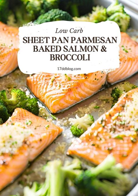 Sheetpan Salmon And Broccoli, Salmon And Broccoli Sheet Pan, Salmon Sheet Pan Dinner Healthy, Salmon And Broccoli Recipes, Sheet Pan Salmon And Veggies, Salmon Sheet Pan Dinner, Sheet Pan Dinners Healthy, The 17 Day Diet, Salmon Broccoli