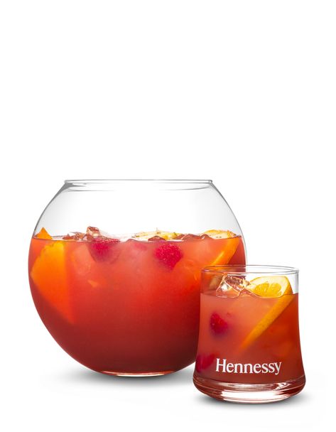 Cognac cocktail recipes | Hennessy Hennessy Sangria, Cognac Punch Recipes, Hennessy Cocktails Recipes, Henny Punch Recipes, Hennessy Punch Recipes, Hennessy Punch, Hennessy Sangria Recipe, Hennessy Drinks Recipes, Hennessy Mixed Drinks