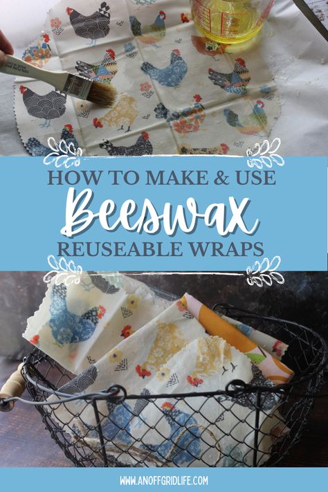 Beeswax wraps. Diy Beeswax Wrap, Bees Wax Wraps, Wax Wraps, Beeswax Wraps, Beeswax Food Wrap, Food Wraps, How To Make Diy, Wrap Recipes, Homemade Beauty Products