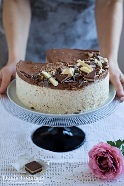 Hazelnut Mousse Cake | Dani's Cookings Hazelnut Mousse Cake, Hazelnut Mousse, Vegan Hazelnut, Cake Cravings, Hazelnut Recipes, Mousse Cake Recipe, Baking Journal, Food Photography Tips, Savoury Baking