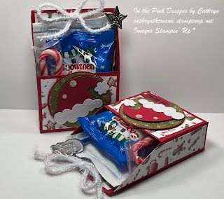 HOT COCOA GIFT BOX with SENDING CHEER - KIT PROJECT #4 Lindor Truffles, Small Binder, Christmas Treats Holders, Hot Cocoa Gift, Christmas Treats Boxes, Cocoa Gift, Hot Chocolate Gift, Hot Chocolate Gifts, Mini Candy Canes