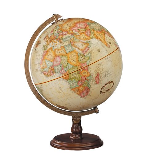 The Lenox Globe, 12" Desk Globe, World Globes, Map Globe, World Globe, Antique Keys, Antique Desk, Decor Pillows, Kelly Wearstler, Plywood Furniture