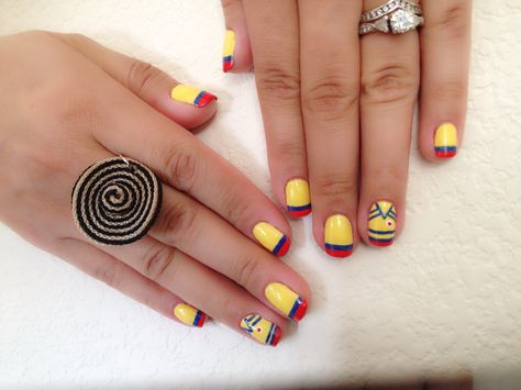 Que Viva Colombia Nails Art Colombia Nails, Nails Art, Nail Design, Hair And Nails, Nail Designs, Nail Art, My Style, Nails, Hair