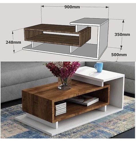 बेडरूम डिजाइन, Centre Table Design, Centre Table Living Room, Tea Table Design, Center Table Living Room, Coffee Table Design Modern, Wood Projects Plans, Furniture Dimensions, Living Table