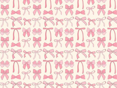 Trendy Patterns Prints, Bows Pattern, Bow Fabric Pattern, Satin Ribbon Bow, Bow Pattern, Pink Posters, Big Little, Pink Satin, Satin Ribbon