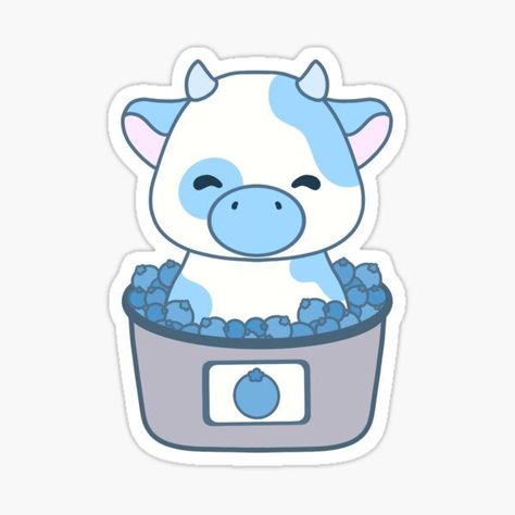 Blueberry cow🐄 Blueberry Cow Wallpaper, Cow Wallpaper Aesthetic, Cow Pfp, Cow Wallpapers, Blueberry Cow, Cow Wallpaper, Cow Drawing, Cartoon Cow, Cute Kawaii Animals