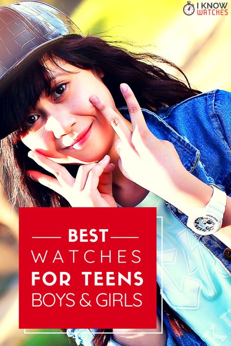 Looking for a new watch for your teenage boy or girl? These fun, trendy and modern watches will hit the spot when it comes to your children - for Christmas, birthday or other present. Girls Watches, Modern Watches, Teen Boy, Teenage Boys, Fashion Couple, Stylish Watches, Cool Watches, Boy Or Girl