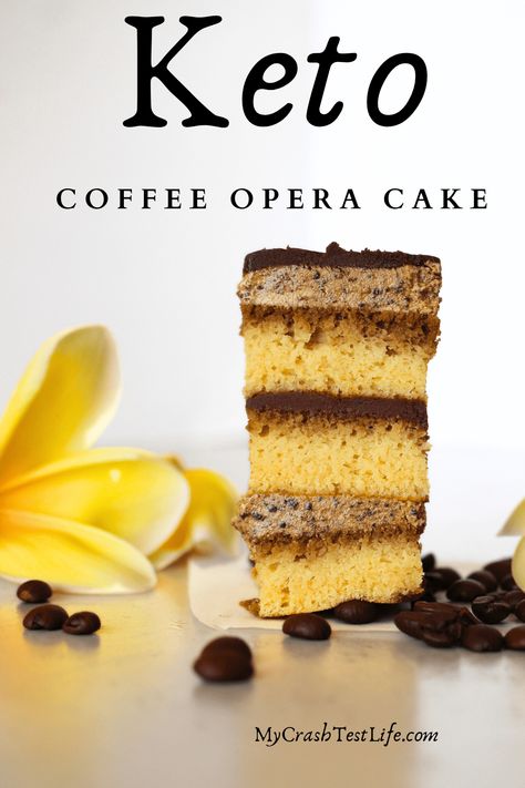 Keto Marble Cake, Keto Pumpkin Coffee Cake, Keto Hazelnut Cake, Keto Chocolate Ricotta Cake, Keto Pumpkin Crumb Cake, Sugar Free Coffee Syrup, Opera Cake, Coffee Buttercream, Sugar Free Cake