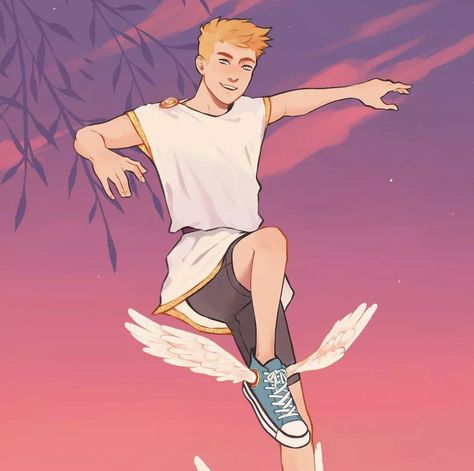 Hermes Mythology, Luke Percy Jackson, Percy Jackson Drawings, Percy Jackson Wallpaper, Luke Castellan, American Cartoons, Jason Grace, Percy Jackson Fan Art, Percy Jackson Characters