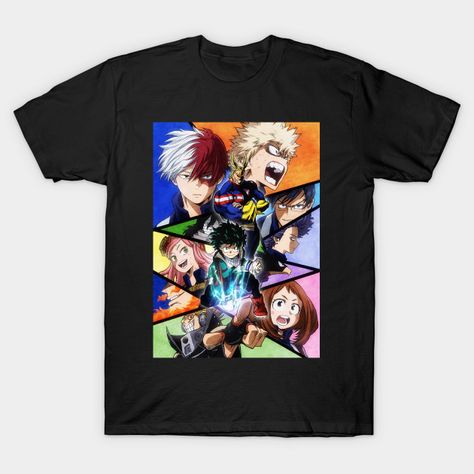 Nikita Sharma, My Hero Academia Shirt, My Hero Academia Merchandise, Anime Tees, Anime Clothes, School Tees, Boku No Hero, Anime Outfits, My Hero