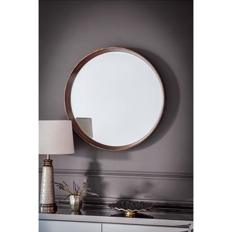 Sitting deep inside a large round walnut frame, the Warwick round wall mirror is the perfect everyday mirror for your living space. A smooth walnut frame wraps around the mirrors curved edges and adds a natural, contemporary touch that’s perfect for Scandinavian style interiors. Colourful Rugs, Modern Home Accessories, Hall Mirrors, Scandi Interiors, Square Sofa, Scandinavian Style Interior, Wood Framed Mirror, Hanging Fixture, Designer Home