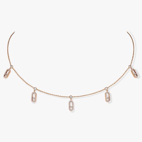 Messika Choker, Messika Necklace, Messika Move Uno, Diamond Chain Necklace, Diamond Choker Necklace, Diamond Choker, Luxury Necklace, Gold Diamond Necklace, Classy Jewelry