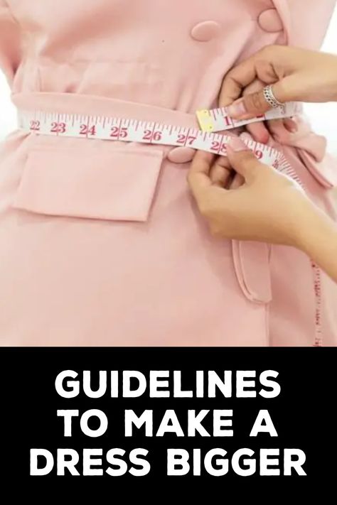 How to Make a Dress Bigger Without Sewing How To Make A Dress Bigger, Make A Dress Bigger, Increase Bust Size, Making A Dress, Make A Dress, Big Dresses, Dress Clip, Ideas Creative, Hair Elastics