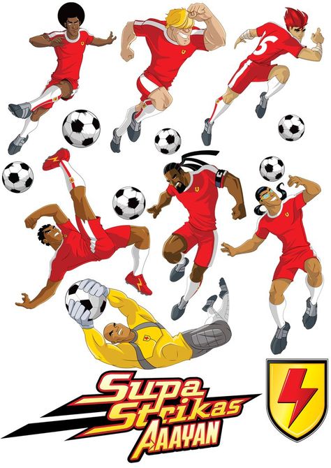 Super Strikers, Super Strikas, Supa Strikas, Pasta, Collage, Disney Characters, Disney, Pins, Fictional Characters