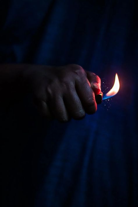 Someone Holding A Lighter, Person Holding Lighter Reference, Hand Holding Lighter Reference, Holding Lighter Reference, Hand Holding Lighter, Lighter Reference, Holding Lighter, Portfolio Sketchbook, 3 Point Lighting