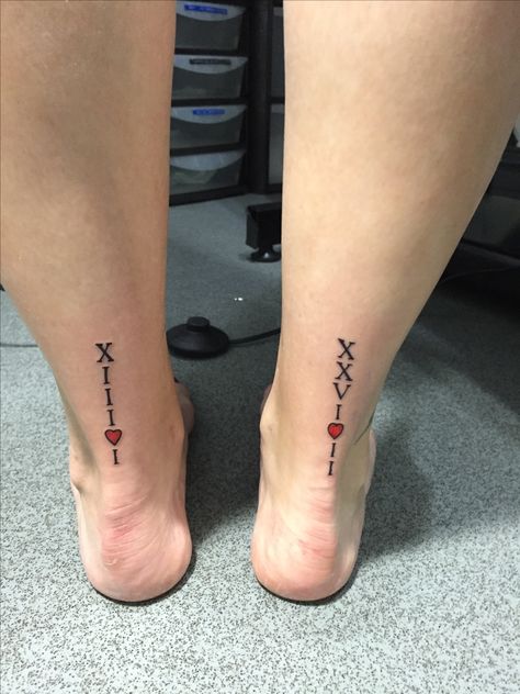 Half and full marathon Roman numerals ankle tattoo Marathon Tattoos For Women, Half Marathon Tattoo Ideas, Nyc Marathon Tattoo, London Marathon Tattoo Ideas, Marathon Tattoo Ideas For Women, Marathon Tattoo Ideas, Angel Wing Ankle Tattoo, 13.1 Tattoo Half Marathons, Half Marathon Tattoo