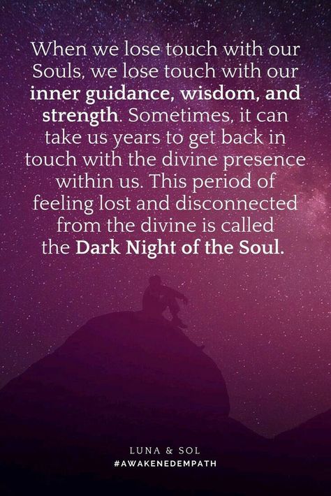 Soul Loss, Empathic People, Dark Night Of The Soul, Spiritual Balance, Intuitive Empath, Games Ideas, Inner Guidance, Book Quote, Soul Searching