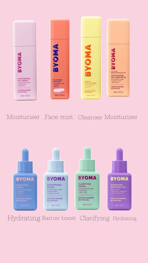 Byoma Skincare, Pink White Nails, Blue Tansy, Sea Buckthorn Oil, Sea Buckthorn, Hydrating Serum, Face Mist, Gel Cream, Better Skin