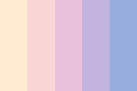 Dreamy Skies Color Palette Marshmallow Color Palette, Sky Palette Color, Dreamlike Color Palette, Angel Colour Palette, Color Palette Dreamy, Sleepy Color Palette, Sky Pallete Color, Dreamcore Color Palette, Dreamy Colour Palette