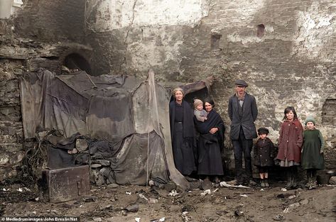 Old Ireland in Colour: Amazing photos of the 19th and 20th centuries | Daily Mail Online Old Ireland Photos, Old Ireland Aesthetic, Malgudi Days, Potato Famine, Portrait Of An Artist, Ireland Aesthetic, Old Ireland, Irish Potato, Images Of Ireland