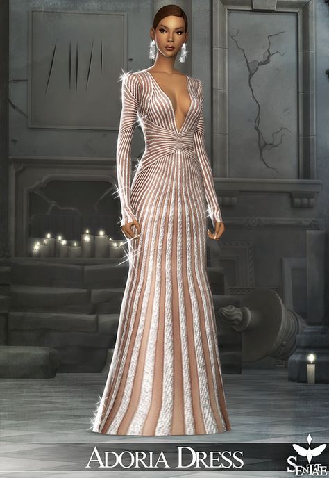 The Christine Collection | Patreon Sims 4 Ball Gown, Sims 4 Wedding Dress Cc, Sims 4 Wedding Cc, Sims 4 Wedding Dress, Ts4 Clothes, Female Sims, Sims Clothes, Sims 4 Anime, Clothes Board