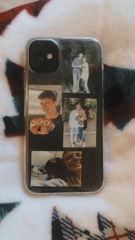 Couple Phone Cases Pictures, Clear Phone Case Ideas Polaroid, Polaroid Cases, Undertale Wallpaper, Iphone Beauty, Picture Phone Cases, Clear Phone Case Design, Iphone Case Photo, Matching Phone Cases