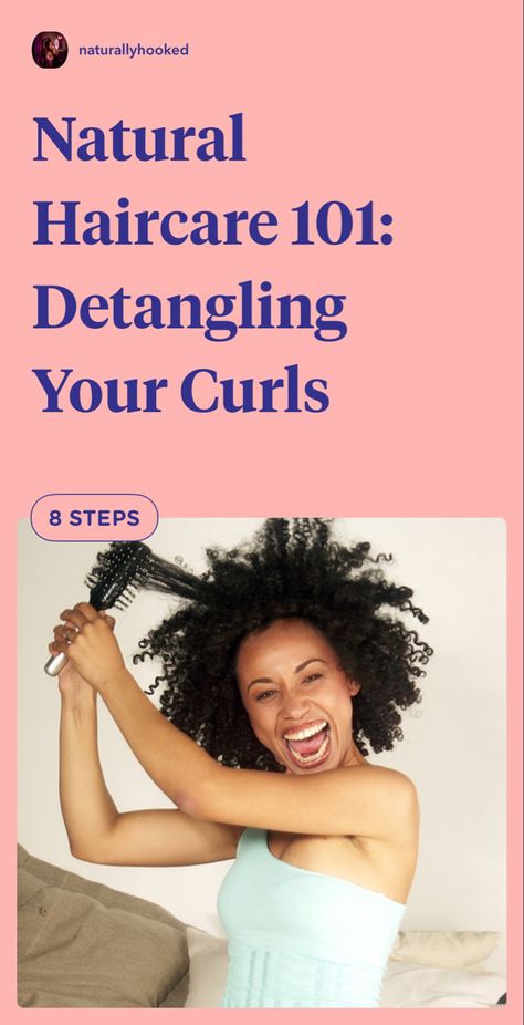 How To Detangle Curly Hair, Detangle Curly Hair, Detangling Natural Hair, Growing Long Hair Faster, Help Hair Grow, Biracial Hair, Fav Products, Hair Care Regimen, Naturally Curly Hair