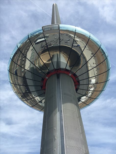 Brighton i360 Brighton I360, Bed Weather, South East England, Brighton Uk, Brighton And Hove, Home Again, Art Films, Space Needle, Special Places