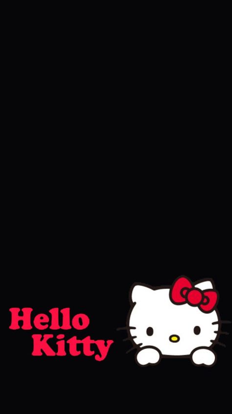 Lock Screen Wallpaper Black Android Hello Kitty Wallpaper Black Hello