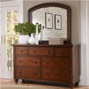 Aspenhome Cambridge Double Dresser & Mirror Combo Cheap Bedroom Furniture, Belfort Furniture, Aspen House, Star Furniture, Lake Furniture, 7 Drawer Dresser, Dresser Mirror, Double Dresser, Bedroom Dressers