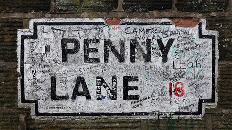 Liverpool Poster, Liverpool Home, Liverpool England, Bon Weekend, Classic Songs, The Fab Four, Street Sign, Penny Lane, London Calling