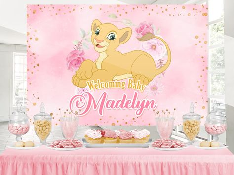 Lion King Nala, Nala Lion King, Lion King Theme, Lion King Party, Lion King Baby Shower, Lion King Baby, Baby Shower Theme Decorations, Roi Lion, King Baby