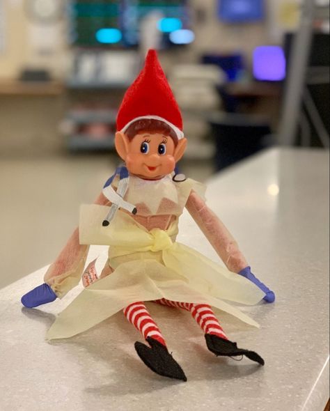 Nicu Elf On The Shelf Ideas, Nursing Elf On The Shelf, Nursing Home Elf On The Shelf, Nurse Elf On The Shelf, Healthcare Elf On The Shelf, Nursing Elf On The Shelf Ideas, Elf On The Shelf Vet Clinic, Hospital Elf On The Shelf Ideas, Nurse Elf On The Shelf Ideas