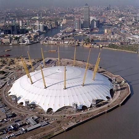 The O2 Arena is a multi-purpose indoor arena located in the centre of The O2, a large entertainment complex on the Greenwich Peninsula in London, England. It is named after its main sponsor, the telecommunications company O2., London Docklands, British Passport, Indoor Arena, Exhibition Centre, Olympic Stadium, London Areas, London Baby, O2 Arena, London Architecture