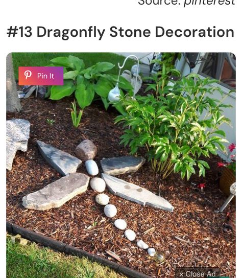 Rock Garden Design, Rock Garden Landscaping, Garden Yard Ideas, Front Yard Garden, Diy Garden Projects, Garage Design, Rustic Garden Decor, Front Yard Landscaping Design, Landscaping With Rocks