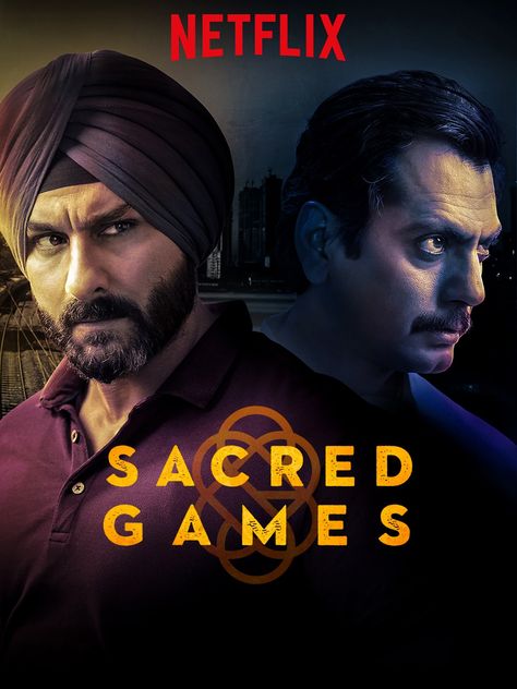 Sacred Games, Movie Posters Original, Movie At Home, Tam Film, Web Movie, Free Full Episodes, Nawazuddin Siddiqui, Indian Web Series, Original Tv Series