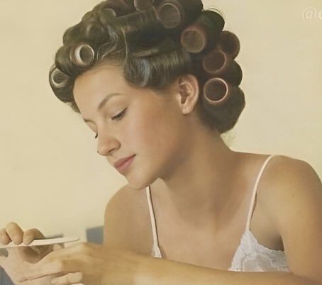 Hair Rollers, Heels, Makeup, Hair, Beauty, Make Up