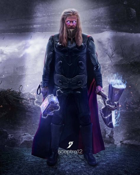 [Follow us @geekworldunite ]Choose your favourite artwork! <>By  @sceptre12 Check out our website for more info....geekworldunite is  sharing instagram posts and you can see pictures video posts and on this  media post page. Thor Endgame, Storm Breaker, Marvel Phone Wallpaper, Thor Wallpaper, Action Comics, Marvel Thor, Comics Memes, Marvel Actors, Comics Art