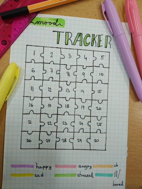 Mood Tracker, Bullet Journal Journal Ideas Mood Tracker Easy, Mood Tracker Lined Paper, Aesthetic Mood Tracker Ideas, School Mood Tracker, Mood Tracker For January, Mood Tracker Ideas Easy, Easy Mood Tracker, Mode Tracker, Moon Tracker