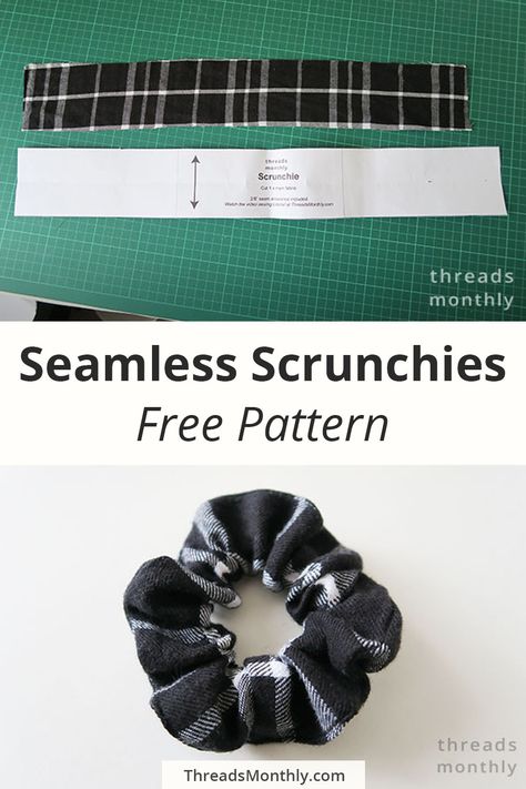 Hairband Crochet, Diy Hairband, How To Make Scrunchies, Diy Hair Scrunchies, Crochet Bow, Scrunchies Diy, Printable Sewing Patterns, Learn How To Crochet, Small Sewing Projects