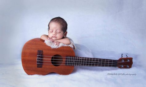 Newborn Guitar Photography, New Baby Wishes, Kids Photographer, Diy Newborn Photography, Newborn Photography Boy, Monthly Baby Photos, Baby Photoshoot Boy, Baby Boy Pictures, Newborn Baby Photoshoot