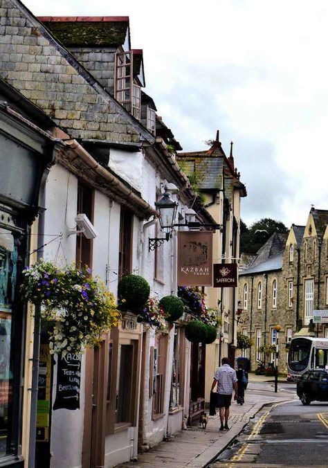 Cornwall England Aesthetic, Ornamental Landscape, Tintagel Cornwall, Truro Cathedral, Cottage Village, University Inspiration, Devon Cornwall, Tea Book, Truro Cornwall