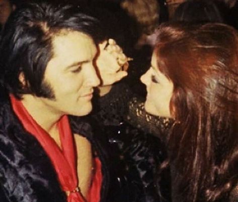 New Year's Eve, 1970 Elvis Presley Priscilla, Elvis And Me, Elvis Presley Family, Uss Arizona, Elvis Presley Pictures, Burning Love, Elvis And Priscilla, Family Photo Album, Elvis Presley Photos